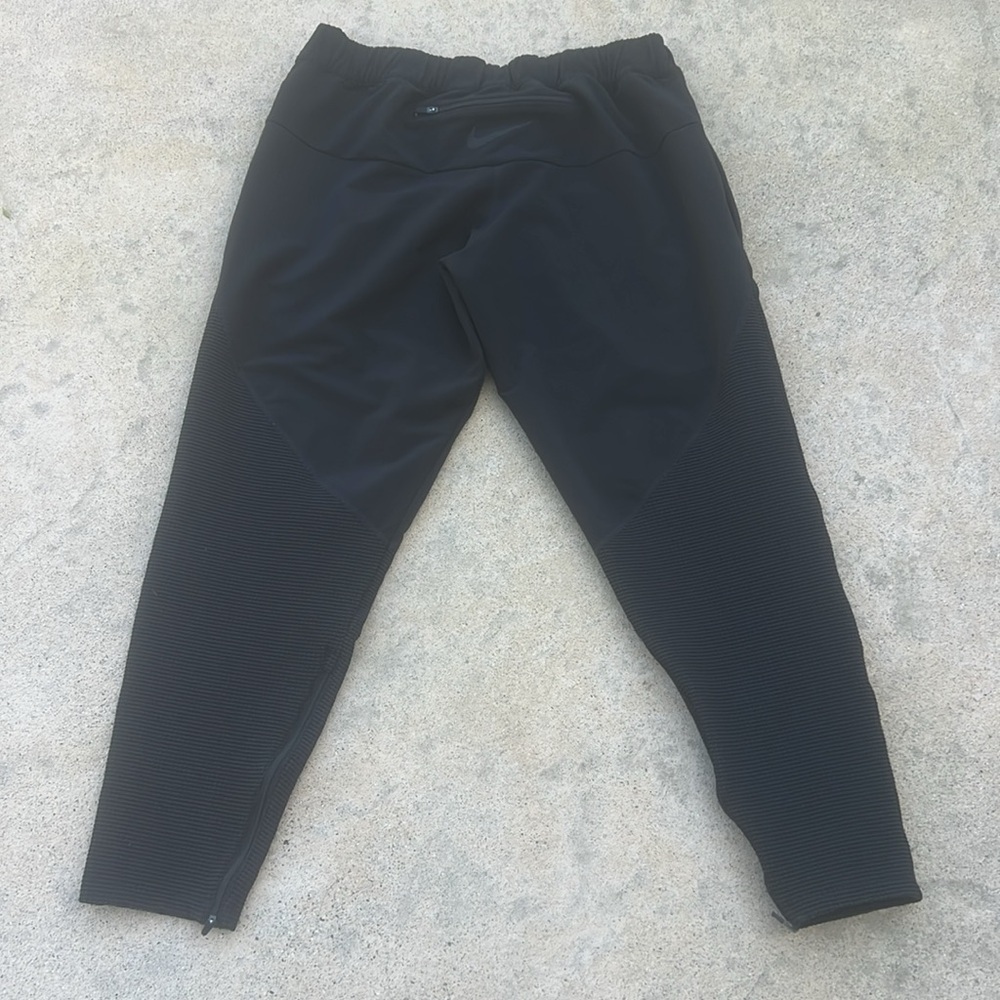 Nike Air X Fear of God Ti Run Black Jogger Pants Boys Size XL - Picture 7 of 13
